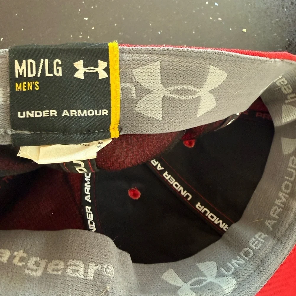Under Armour Red Baseball Hat